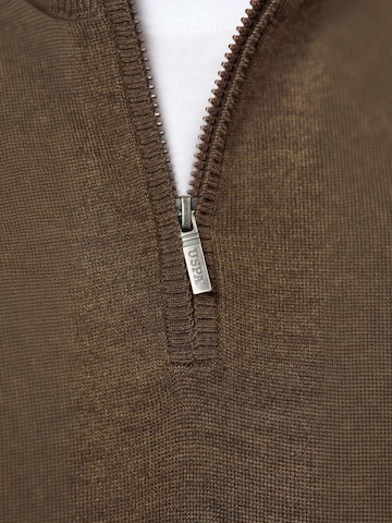 U.S. POLO ASSN. Pullover 'Mason' i brun: forside