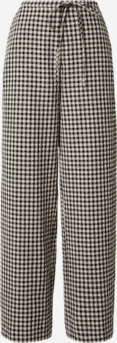 EDITED - Pierna ancha Pantalón 'Pippa' en negro: frente