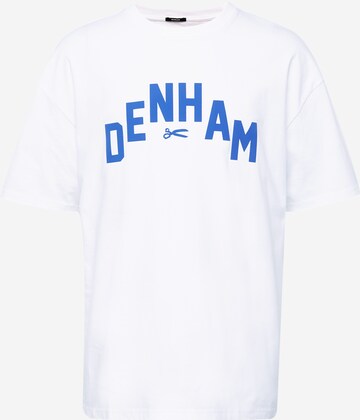 Maglietta 'LOND' di DENHAM in bianco: frontale
