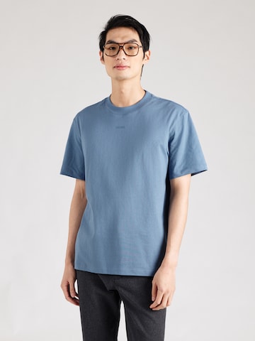 T-Shirt 'Dapolino' HUGO en bleu : devant