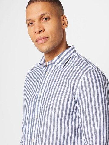 Clean Cut Copenhagen Regular fit Button Up Shirt 'Jamie' in Blue