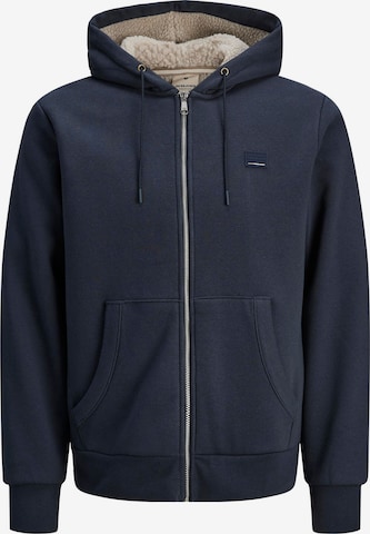 Giacca di felpa 'JPRBLUMason' di JACK & JONES in blu: frontale