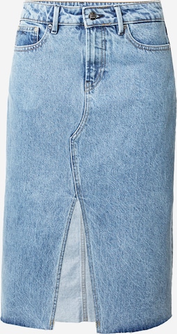 DENHAM Skirt in Blue: front