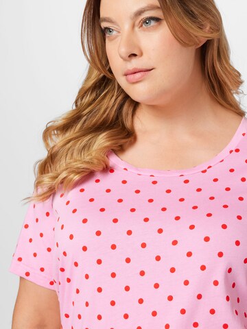 Zizzi Shirt in Roze