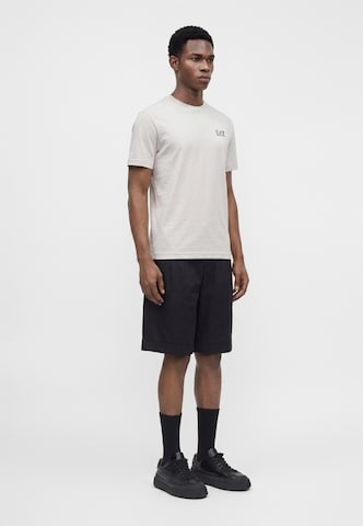 pilka EA7 Emporio Armani Marškinėliai