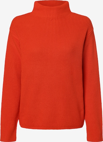 Marie Lund Sweater in Orange: front