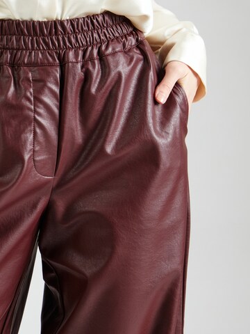 modström Loose fit Pants 'Huxley' in Brown