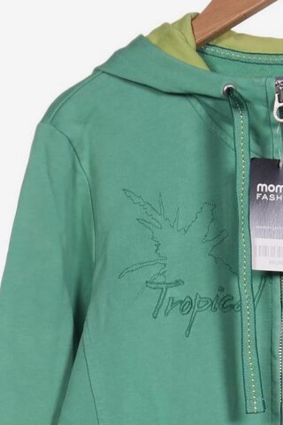 ESPRIT Sweatshirt & Zip-Up Hoodie in M in Green