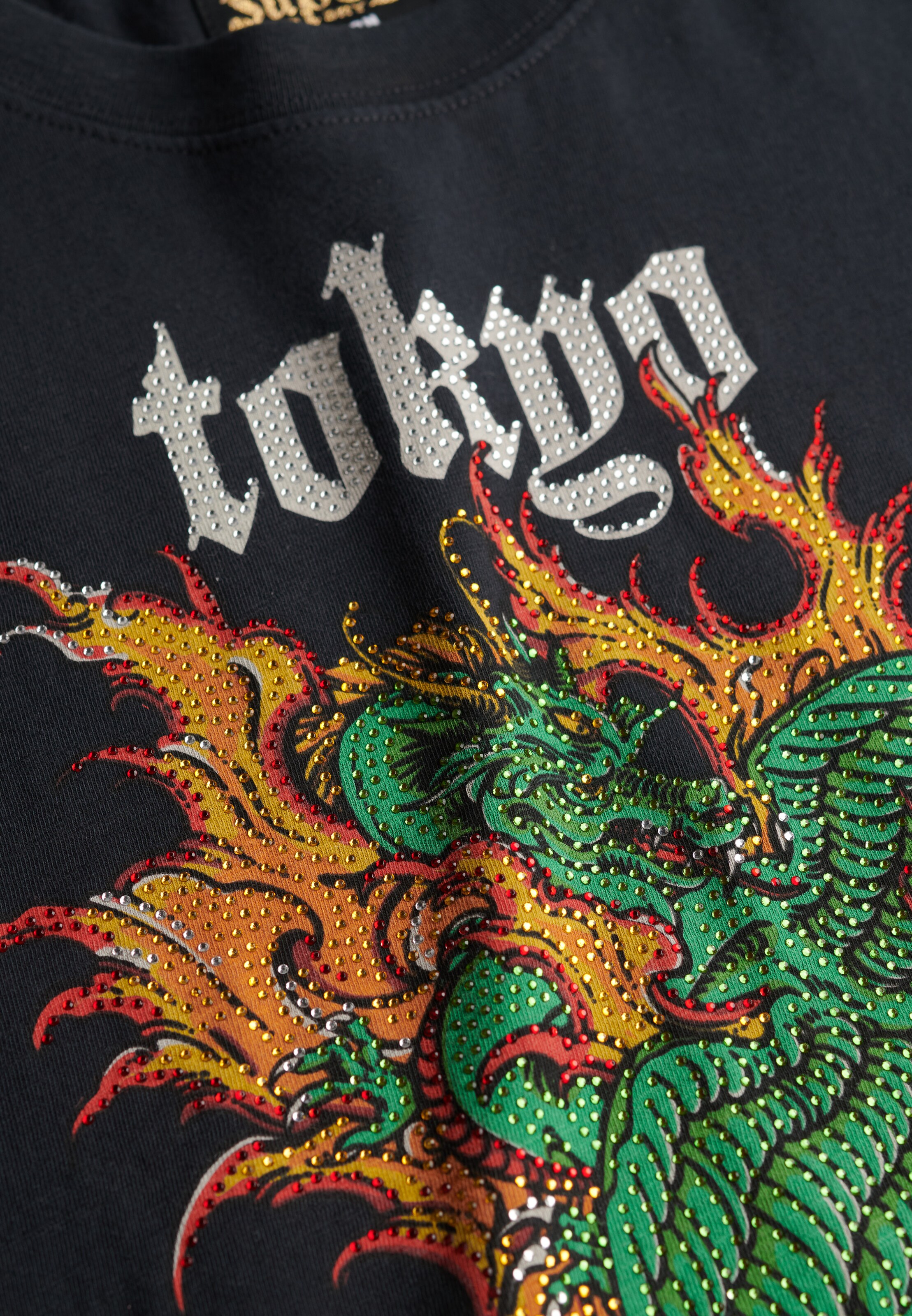 Superdry Shirt 'Tokyo' in Zwart