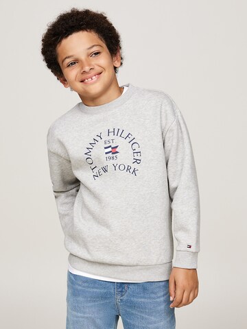 Sweat TOMMY HILFIGER en gris : devant