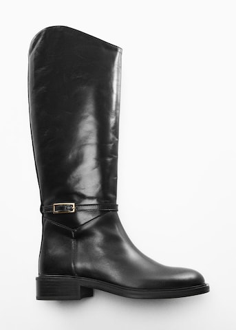 Bottes 'Trote' MANGO en noir