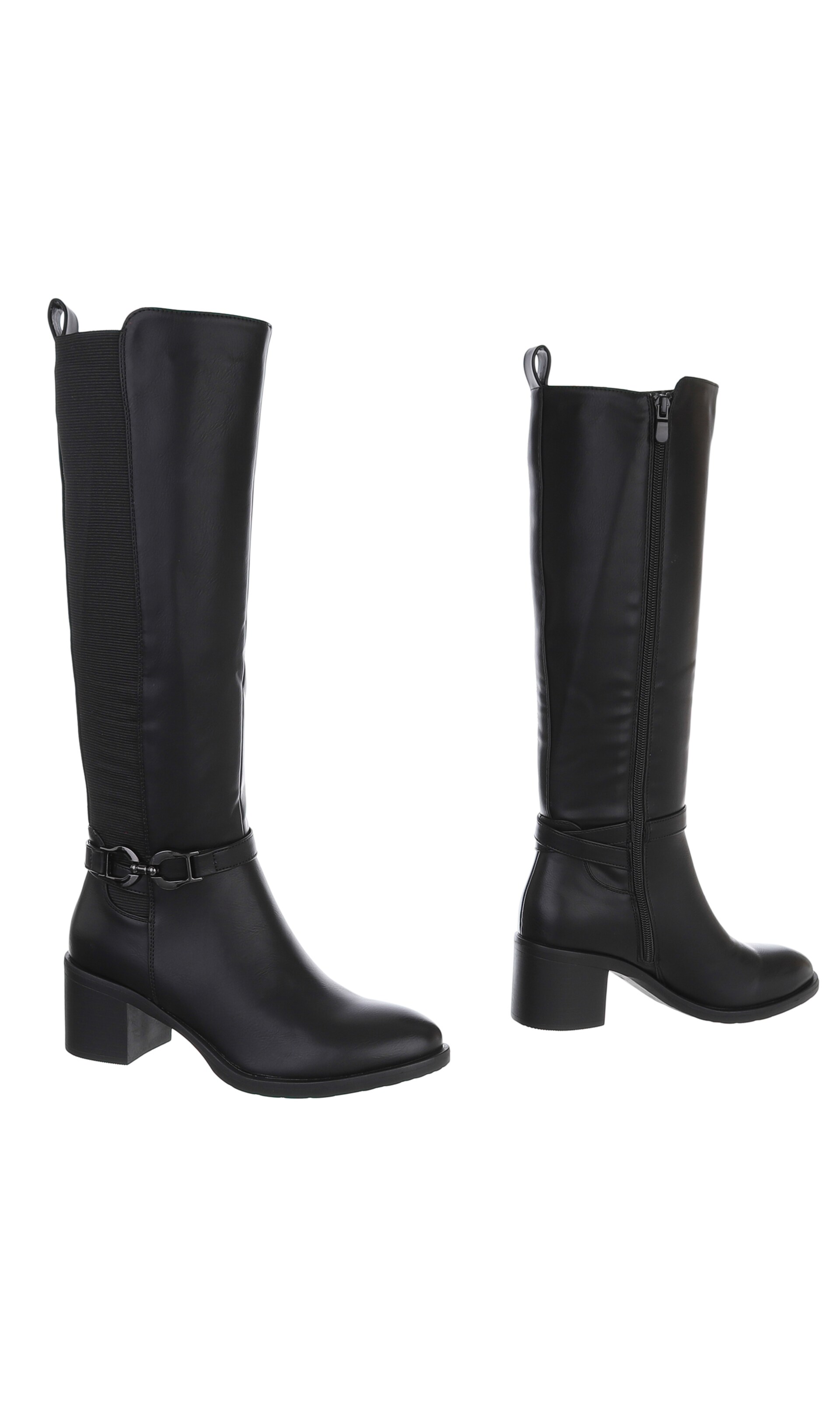 Ital-Design Boots in Black