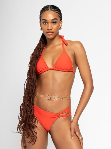 Alife and Kickin - Braga de bikini 'JameliaAK' en rojo: frente