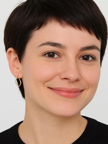 Cala Rose Kolczyki 'EMINE' w kolorze złoty