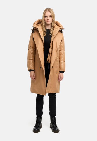 NAVAHOO Winter coat 'City-Glow 14' in Beige