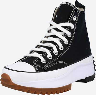 Sneaker înalt 'RUN STAR HIKE - HI' CONVERSE pe negru / alb, Vizualizare produs