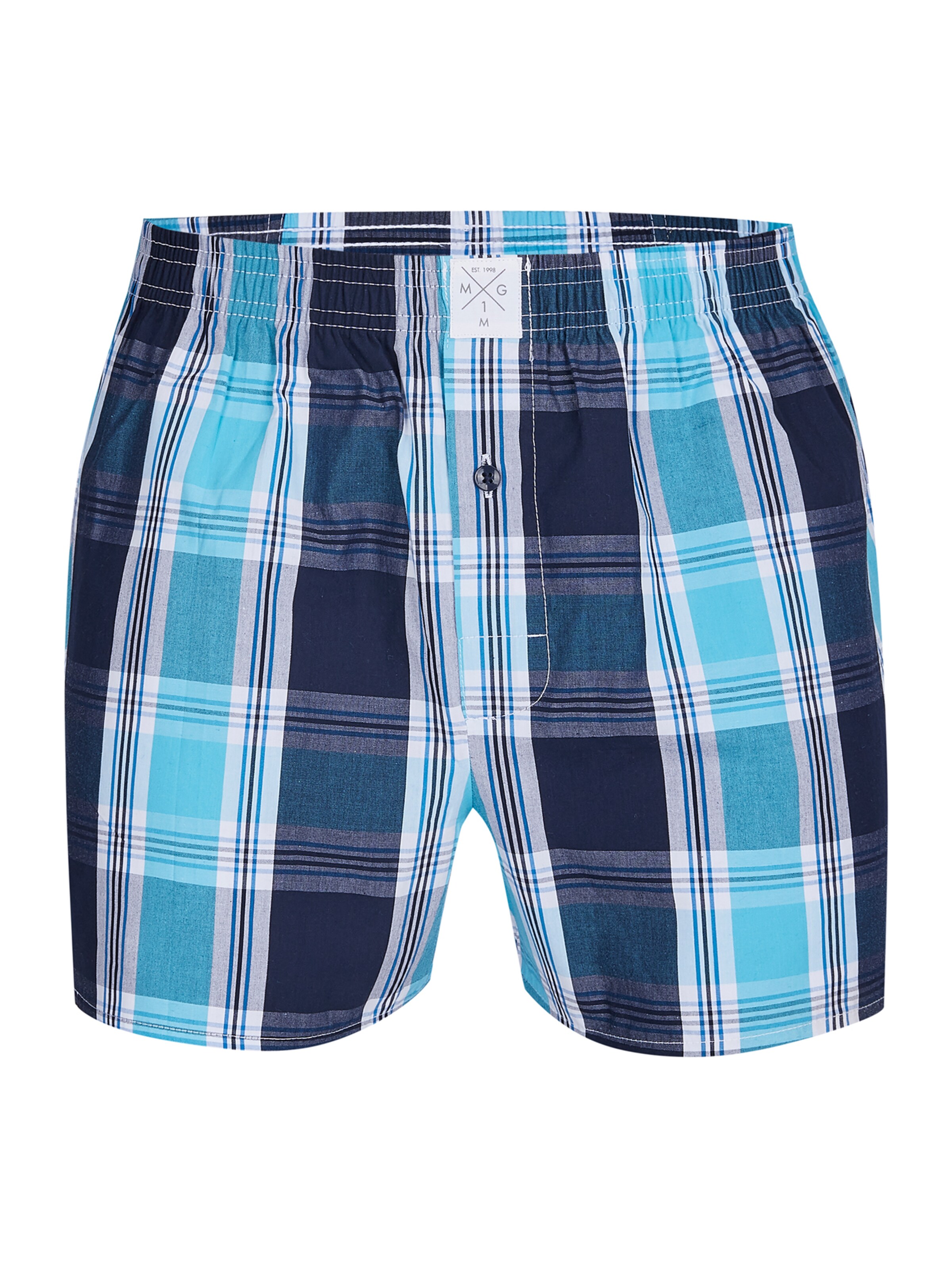 MG-1 Boxershorts 'Classics' in Blauw