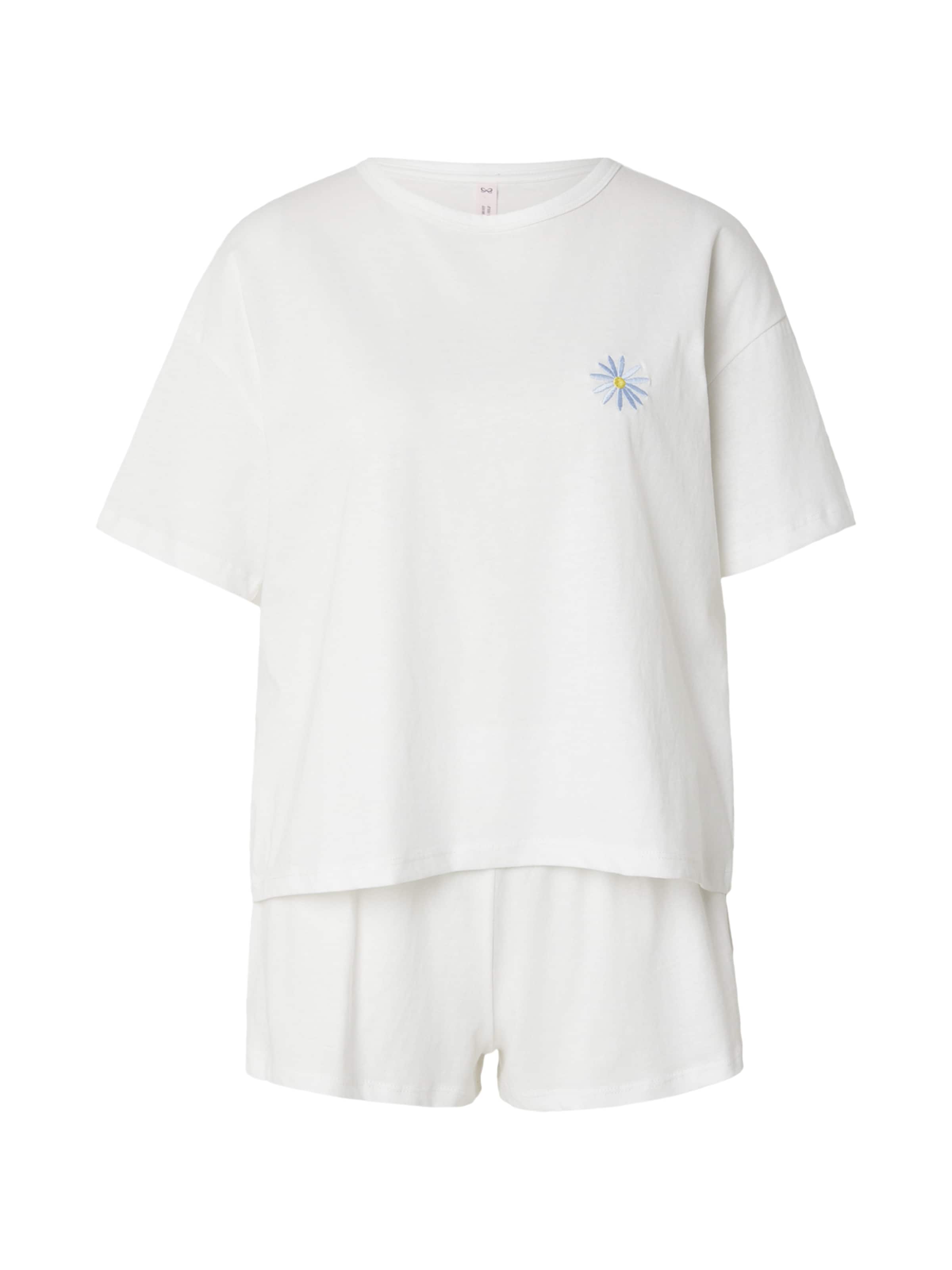 Shorty Hunkemöller en blanc : devant
