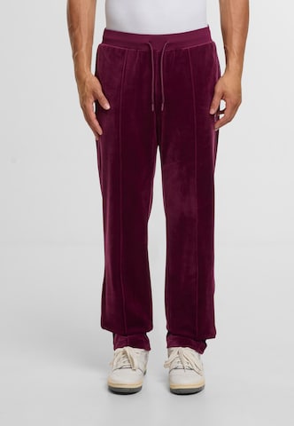 Sergio Tacchini Loosefit Broek in Rood