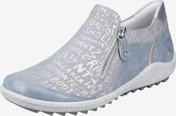 REMONTE Slip-Ons in Blue: front