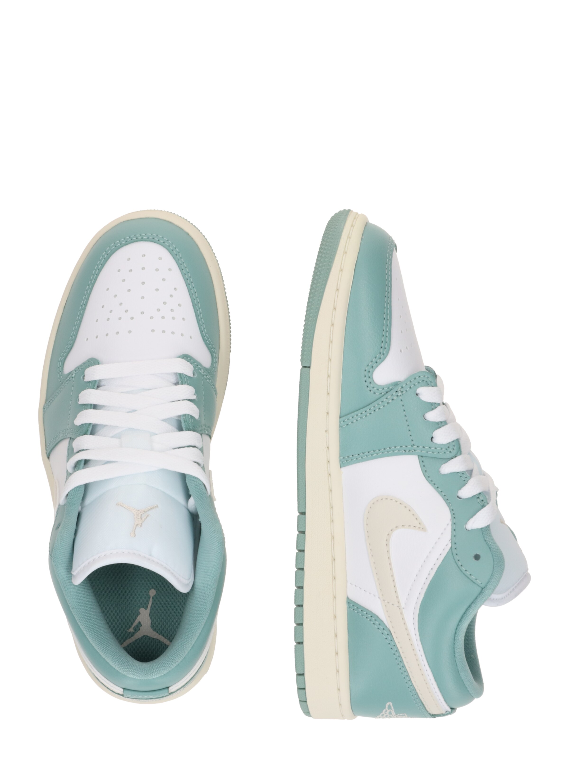 Jordan Rövid szárú sportcipők 'Air Jordan 1' - fehér