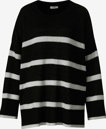 Angel of Style Sweater in Black: front