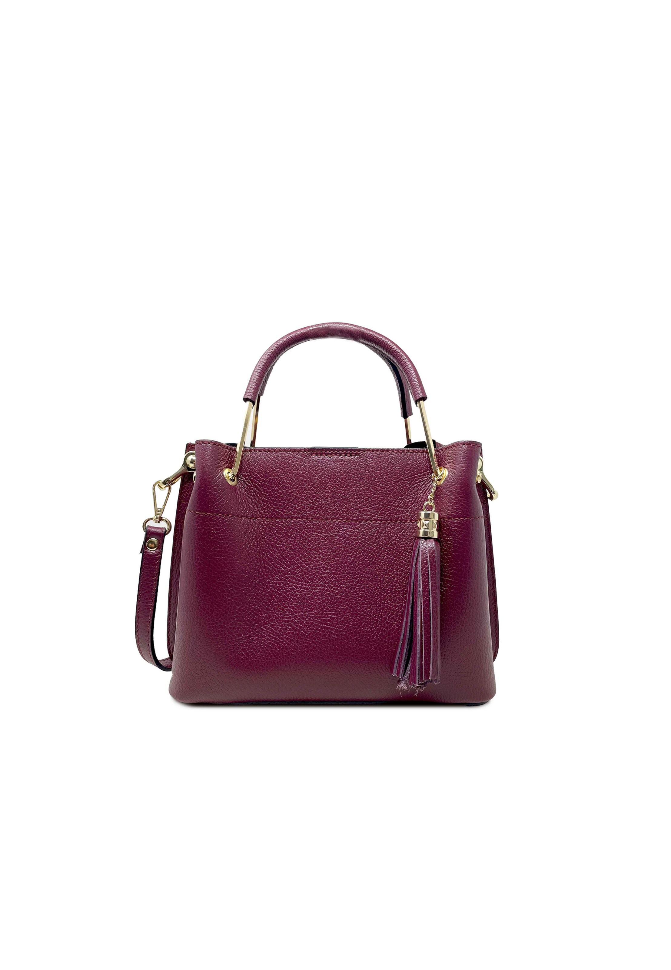 CHICCA BORSE Handtasche in burgunder, Produktansicht