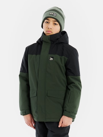 PROTEST Athletic Jacket 'PRTEwan JR' in Green: front