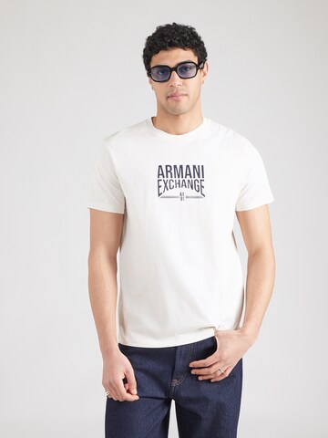 ARMANI EXCHANGE Bluser & t-shirts i beige: forside