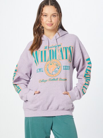 Felpa 'WILDCATS' di BDG Urban Outfitters in rosa: frontale