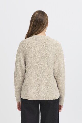 ICHI Strickjacke in Beige