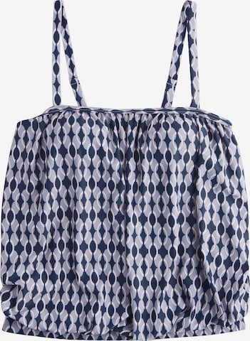 Haut de tankini Next en bleu : devant