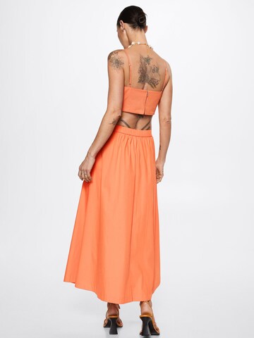 MANGO Rok 'Milane' in Oranje