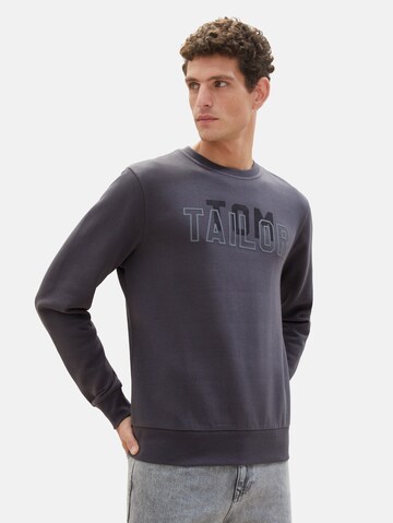 TOM TAILOR Sweatshirt in Grijs