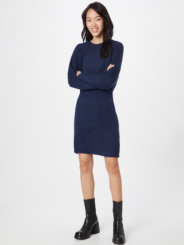 NAF NAF Knitted dress 'MJOLIE' in Blue: front