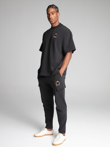 Maglietta di SikSilk in nero