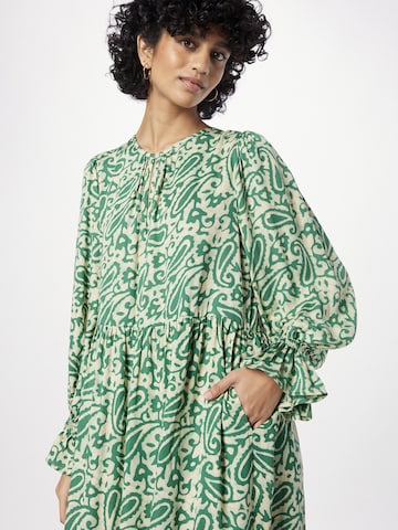 Line of Oslo Dress 'Muse Etnic' in Green