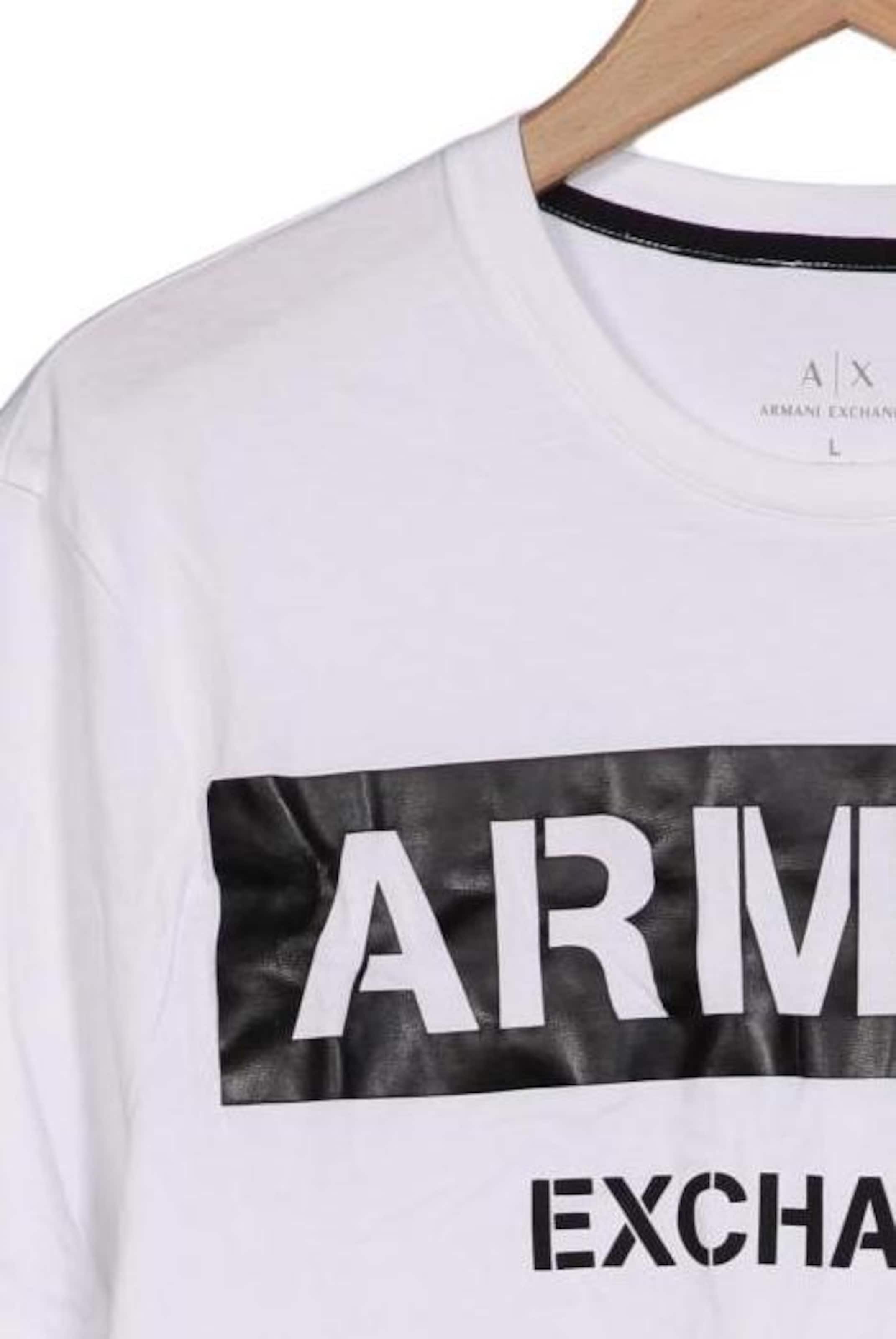 ARMANI EXCHANGE Shirt in L in White