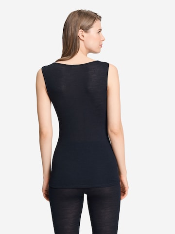Hanro Top ' Woolen Lace ' in Zwart