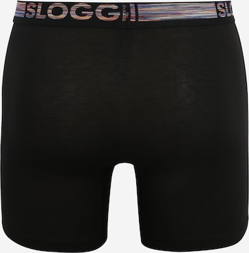 SLOGGI Boxerky 'men GO ABC Natural H' – černá