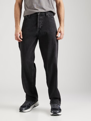 JACK & JONES Regular Jeans 'ALEX' in Zwart: voorkant