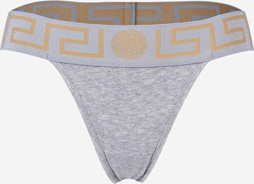 String 'TOPEKA ' VERSACE en gris : devant