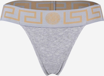 String 'TOPEKA ' VERSACE en gris : devant