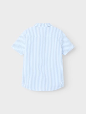 NAME IT Regular fit Skjorta 'NEWSA' i blå