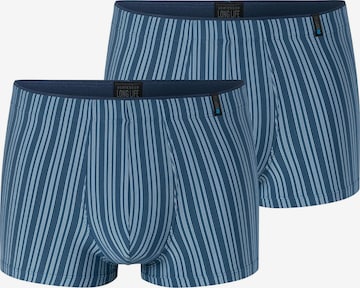 SCHIESSER Boxer shorts ' Long Life Soft ' in Blue: front
