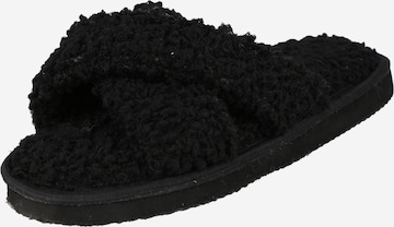 ABOUT YOU Slippers 'Jona' in Black: front