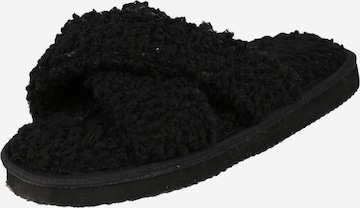 ABOUT YOU Slipper 'Jona' in Schwarz: predná strana