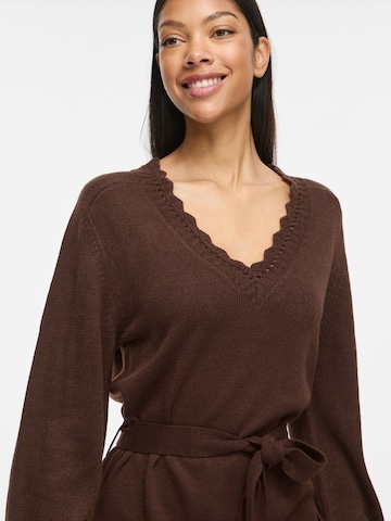 Rochie tricotat 'VINOA' de la VILA pe maro