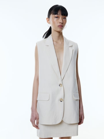 EDITED Suit Vest 'Tayra' in Beige: front