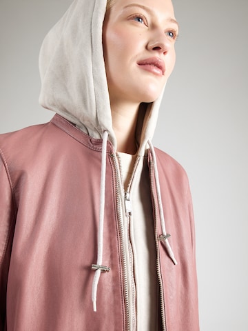 Manteau mi-saison Maze en rose